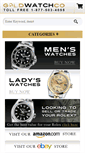 Mobile Screenshot of goldwatchco.com